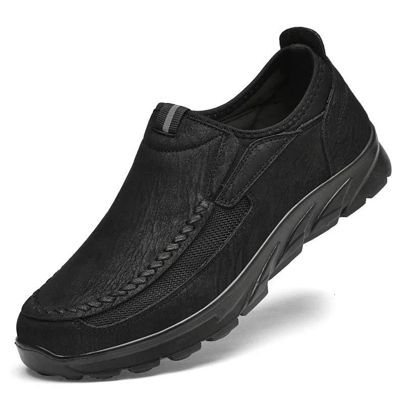 Men Casual Shoes Breathable Loafers Sneakers Fashion Comfortable Flat Handmade Retro Leisure Loafers Shoes Men Shoes 250716