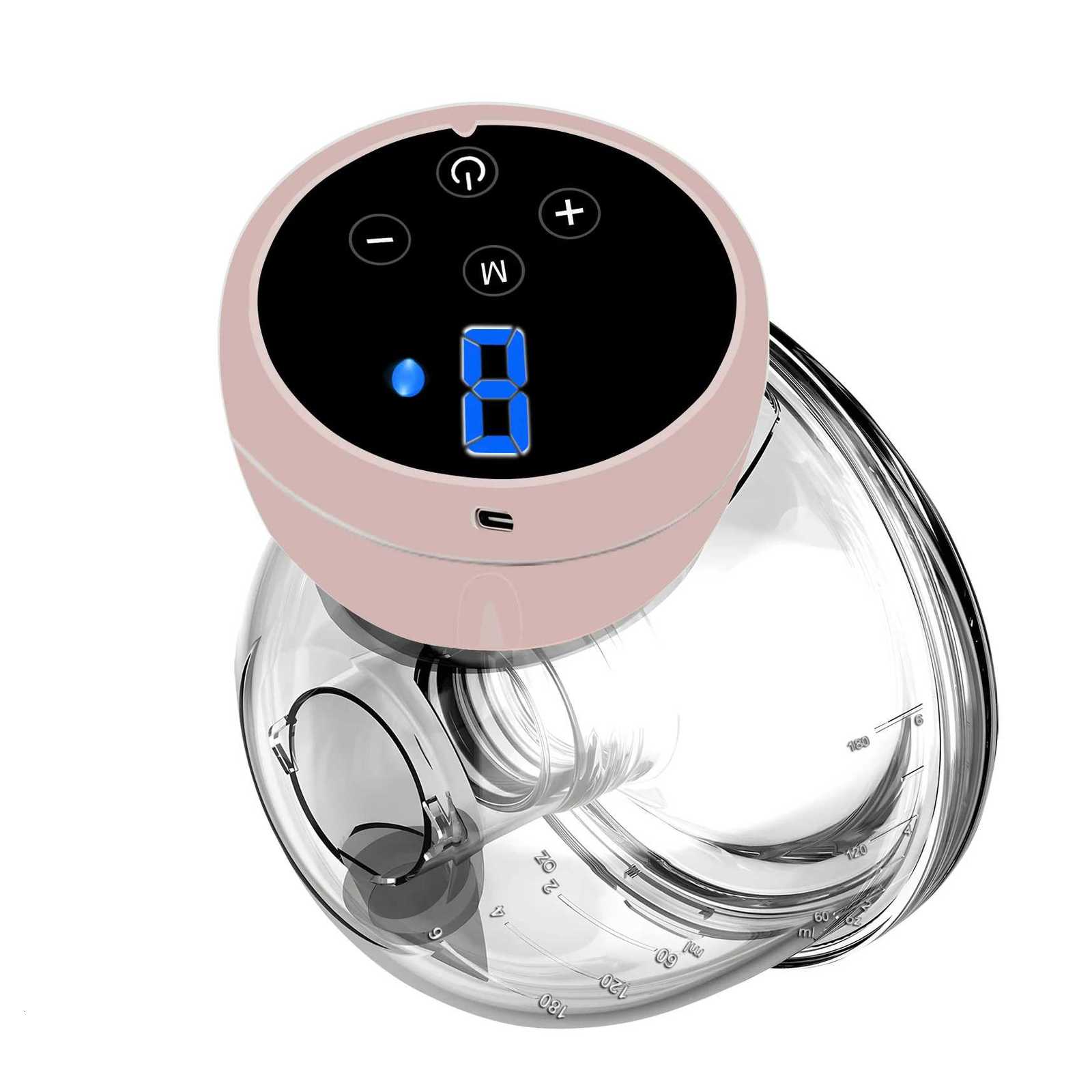 Wearable Electric Breast Pump Portable Hands-Free Milk Collector Comfortable Breast Milk Extraction Rechargeable Leak-Proof X250724