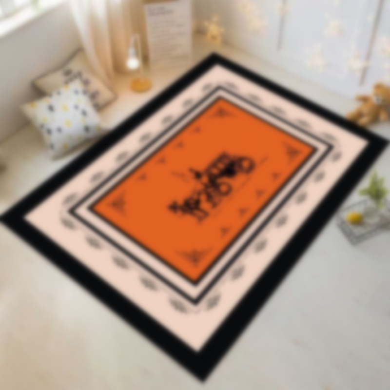 Designer carpets luxury brand home hallway mats anti - slip mats beside beds in bedrooms and bathrooms floor mats for study swivel chairs hanging bask