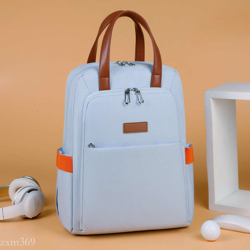 2025 New Oxford Cloth High-End Water-Resistant Multi-Functional Laptop School Bag Large Capacity Commuter Backpack