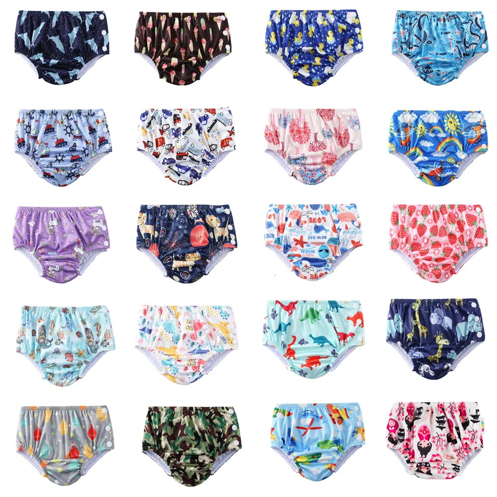 Babyland Baby Swimming Pool Diaper 1PC Waterproof Cloth Diapers Swimwear for Kids Pant Fit For 03 Years 250724