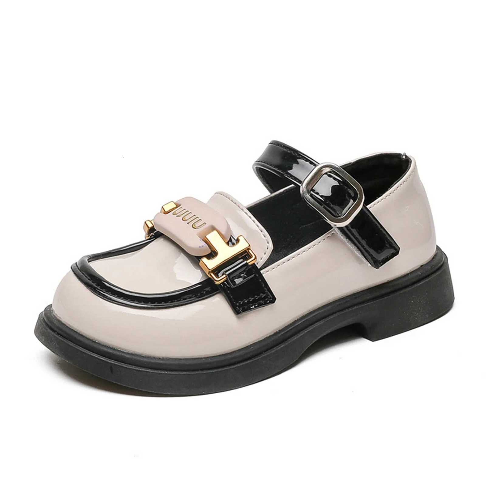 Girls Leather Shoes Summer 2025 New Fashionable and Fashionable Childrens Princess Shoes Big Kids British Style Little Girls XJ250724