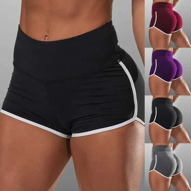 Women Sports Yoga Shorts Workout Fitness Female Running Sport Shorts Cotton Gym Cycling Sport Short Plus Size XJ250724