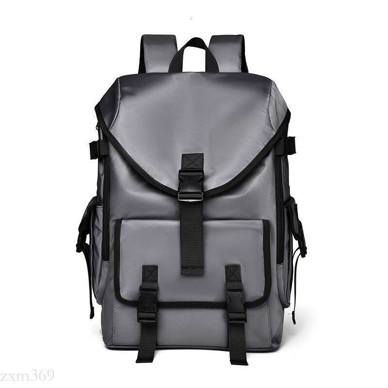 New Men's Large Capacity Expandable School Fashion Business Laptop Bag Simple Double Shoulder Commuter Backpack