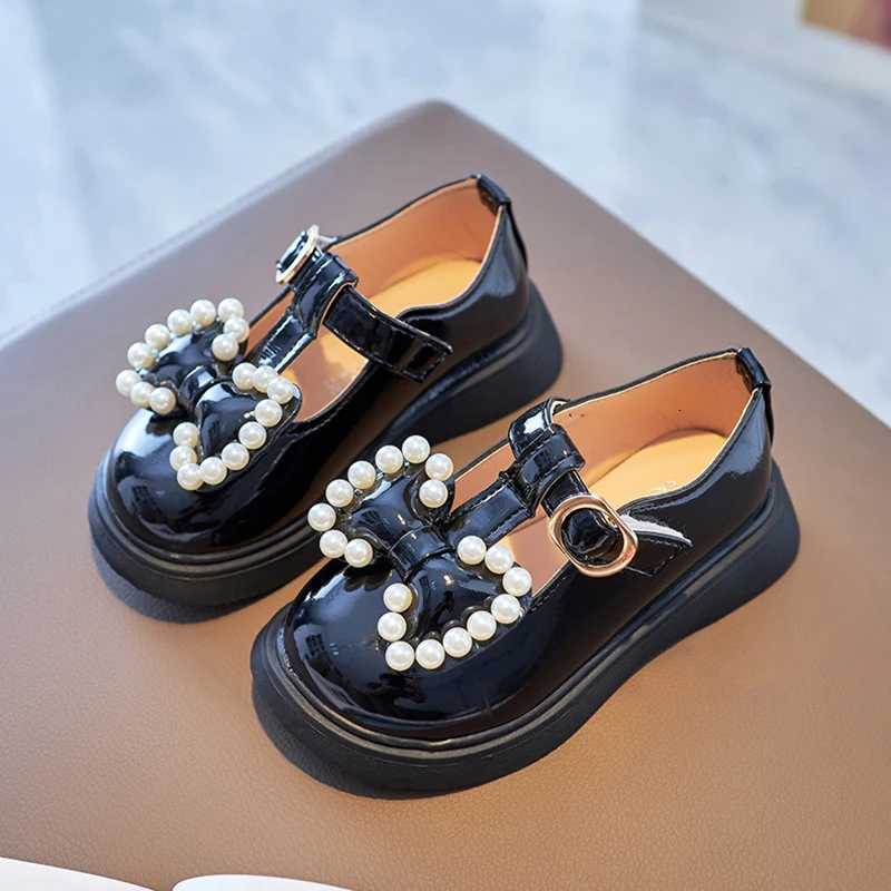 Childrens Shoes Princess Small Leather Shoes 2024 New Spring and Autumn Girls Single Shoes Soft Sole Non-slip Mary Jane XJ250724