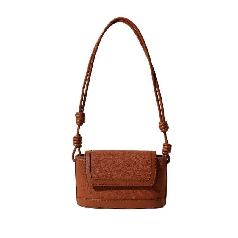 New Genuine Leather Women's With Top Layer Cowhide, 2025 Fashionable And Versatile Single Shoulder Crossbody Small Bag