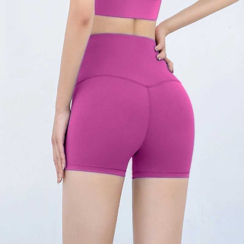 Womens Sports Yoga Shorts with High Waist Bottom 3 Point Shorts for Fitness Running and Cycling Womens Yoga Shorts XJ250724