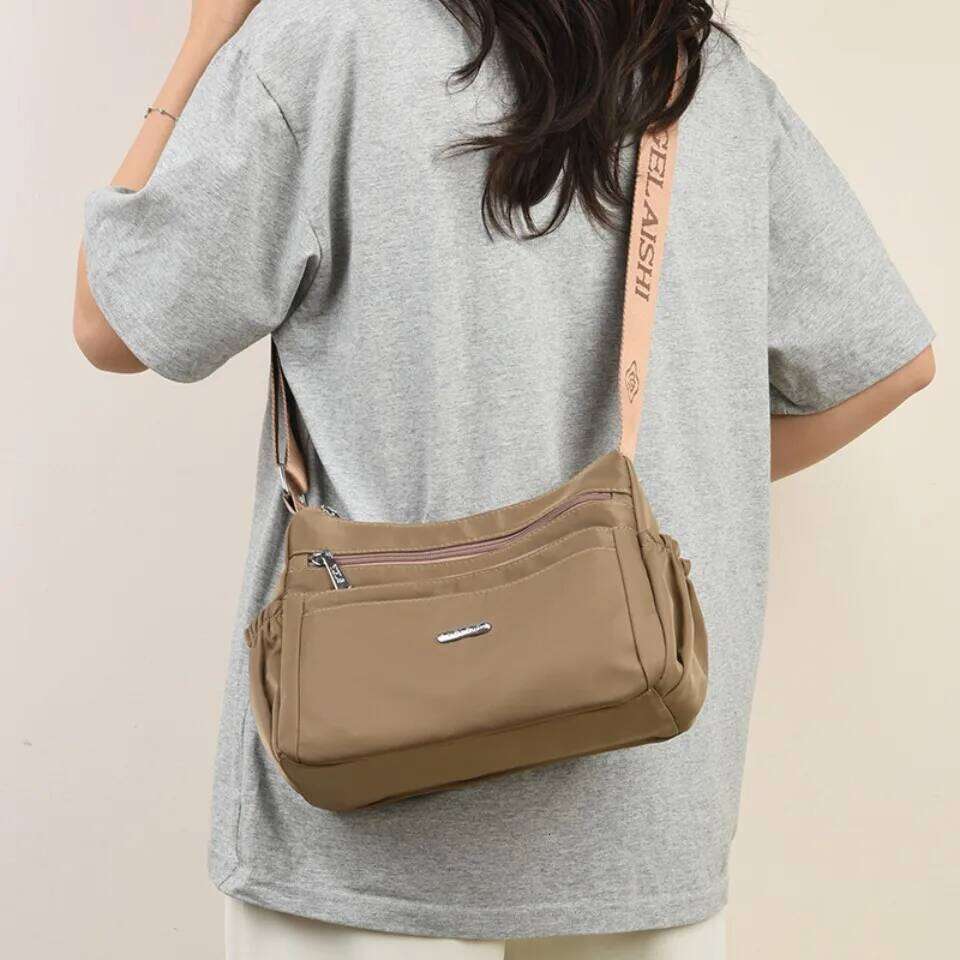 Multiple Pockets Shoulder Bags For Nylon Waterproof Purses And Handbags Women Designer Female Crossbody Bag Sac