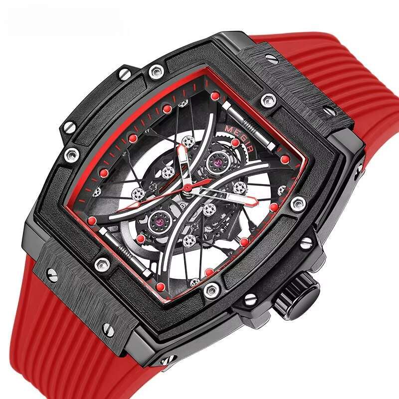 DHwatches MEGIR Men's Sports Watch - Luminous, 30M Waterproof, Silicone Strap, Fashion Quartz Wristwatch for Active Men