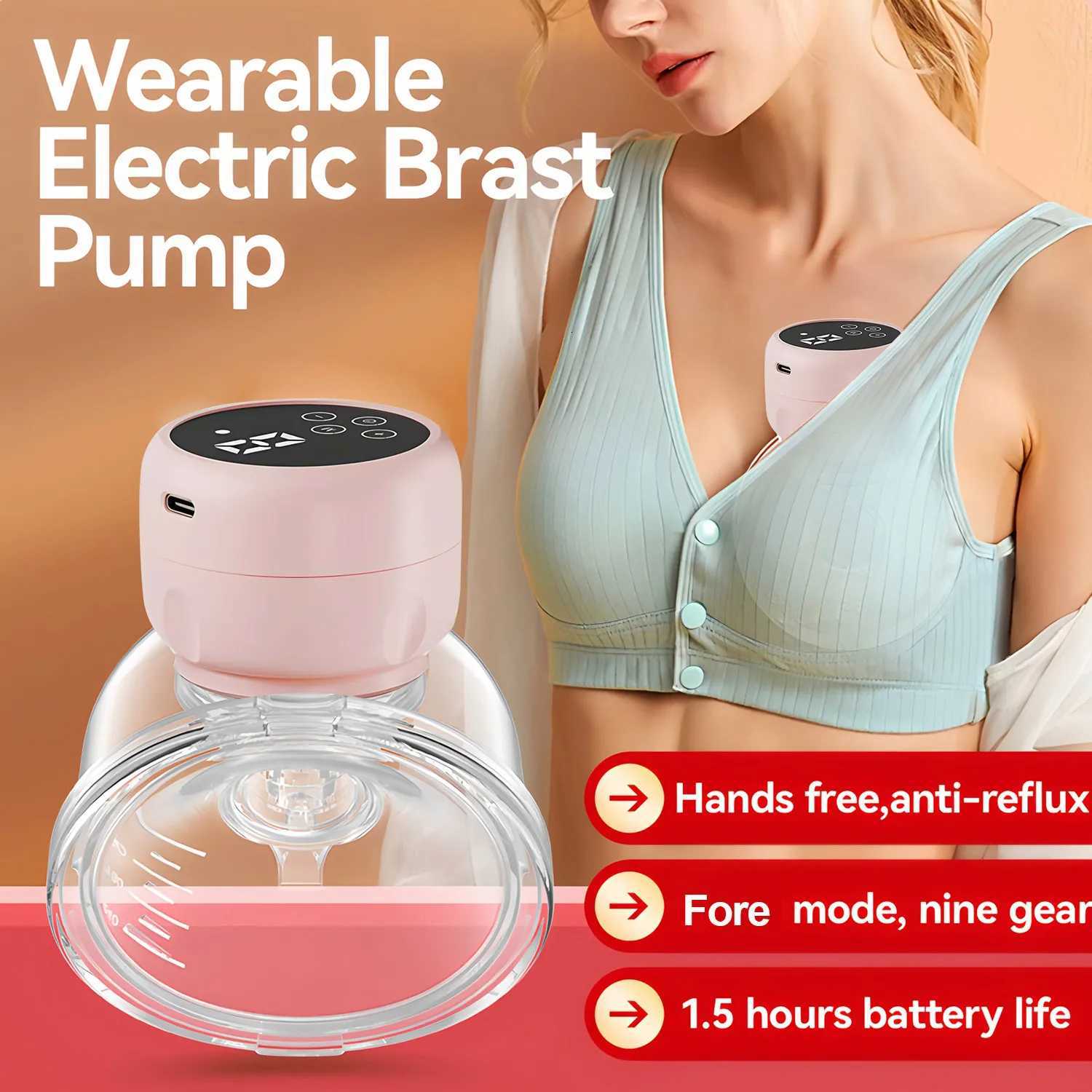 New Wearable Electric Breast Pumps Portable Hands-Free Breast Pump Silent Comfort Breast Milk Extractor Collector 1PCS X250724
