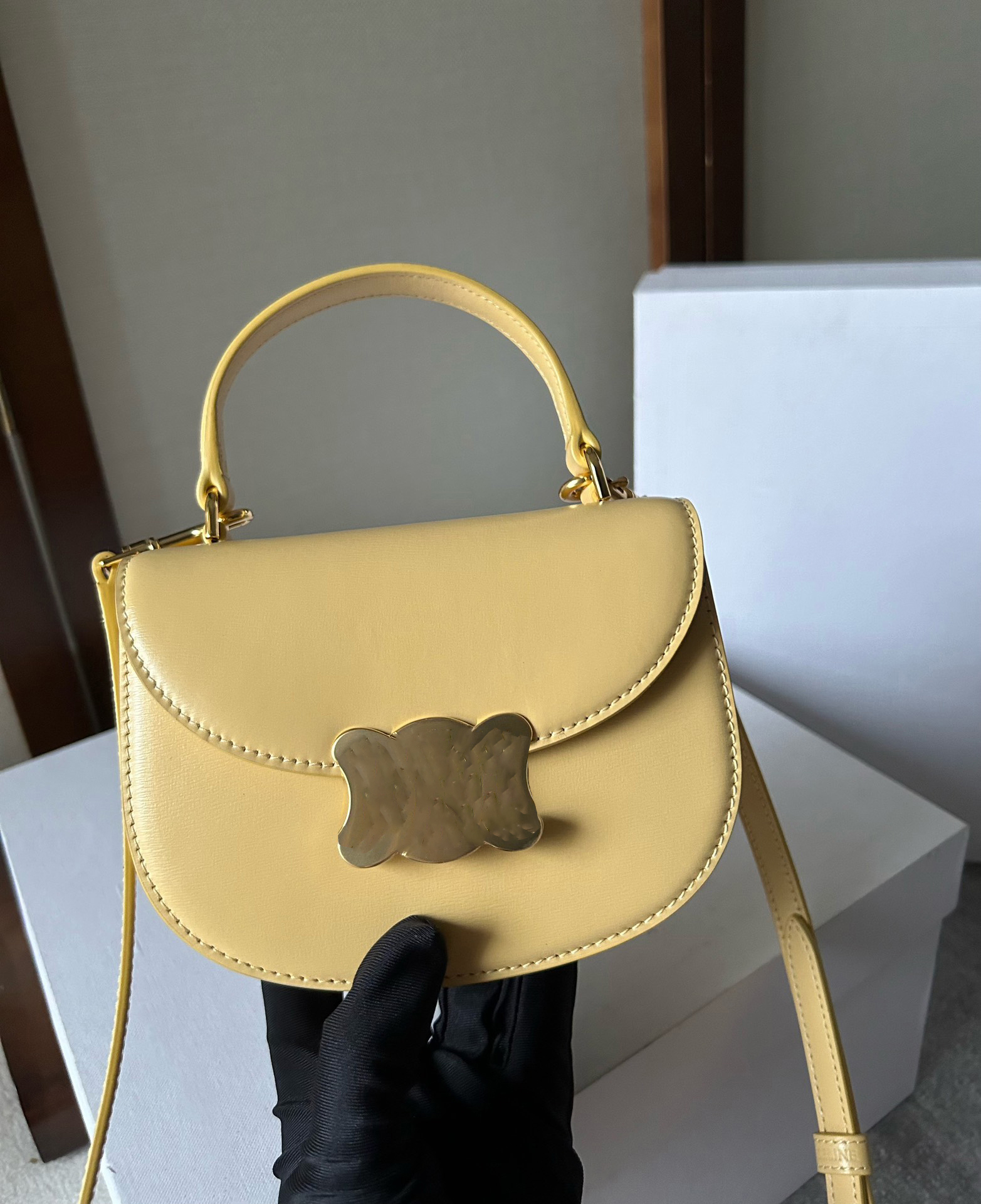 10A Luxury Designer Bag Top Designer Bag Tote Bag Leather Crossbody Bag Gold Bead Chain Bag Mirror Quality Women's Shoulder Bag with Box