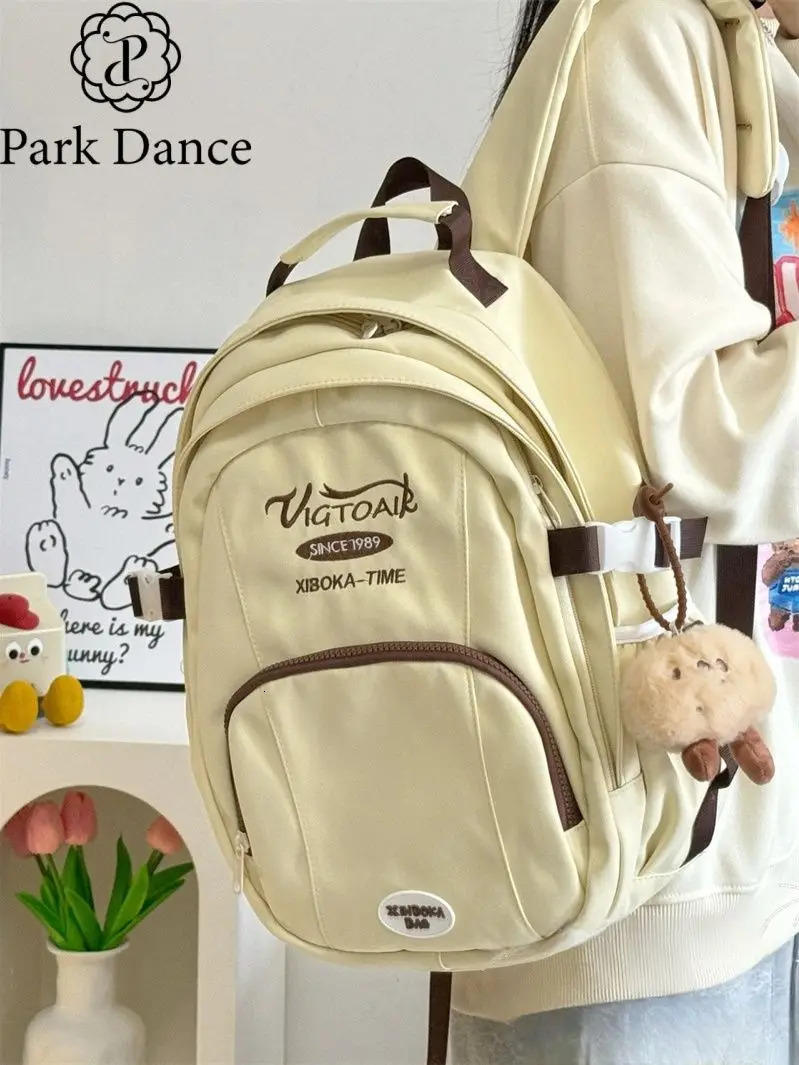 Japanese Backpack for Women Ins Large Capacity Teenage Student Campus Backpack Casual Travel Shoulder Bag Mochila Femenina 250723