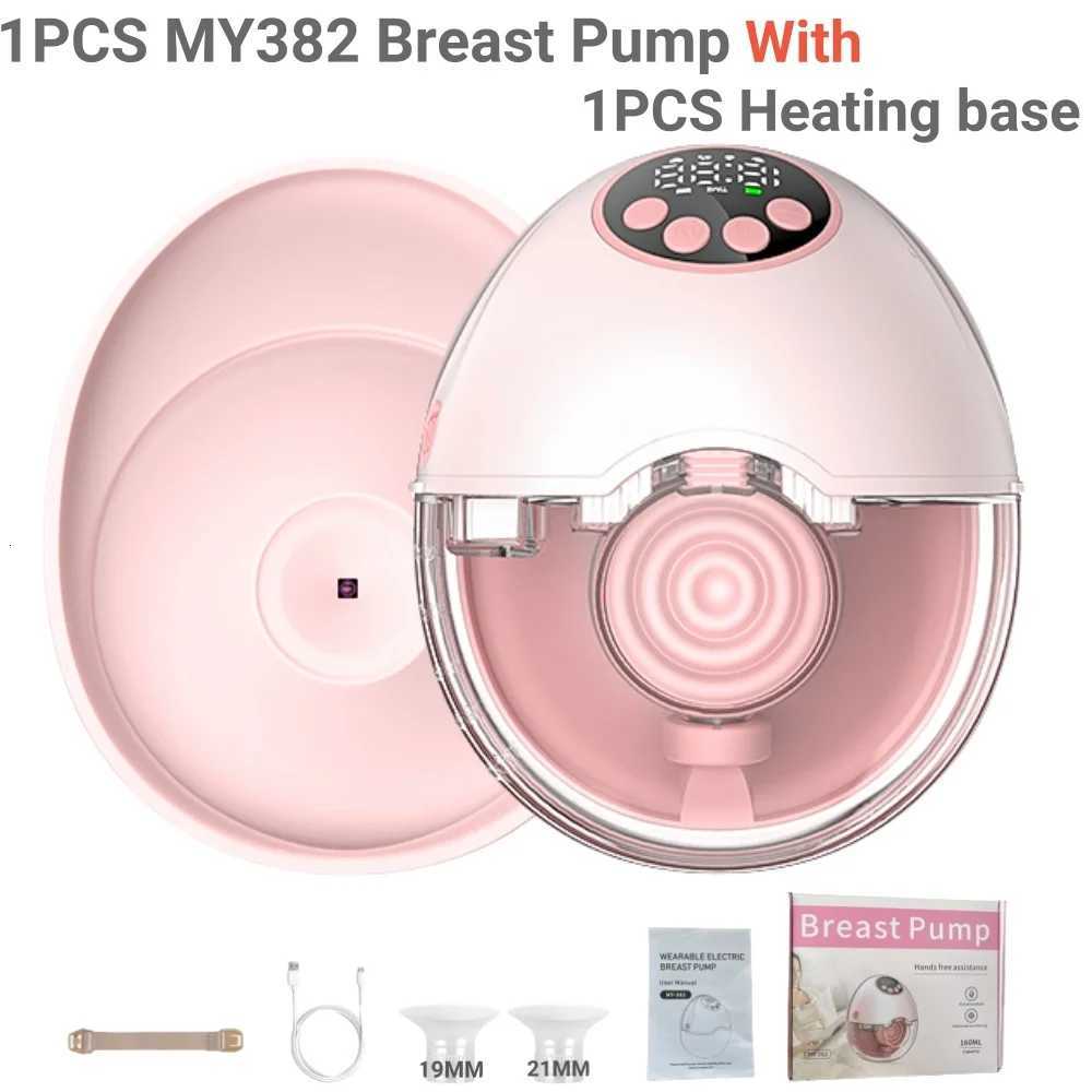 Hands-Free Wearable Breast Pump - Electric BPA-Free with Heating UV Sterilizer | Wireless Upgrade Option X2507241