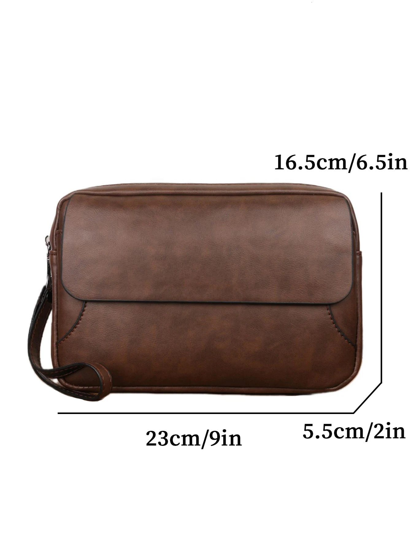 Minimalist Retro Handbag Fashion Business Casual Portable Large Capacity Multifunctional Wristlet Clutch Bag Cell Phone Bag 250723