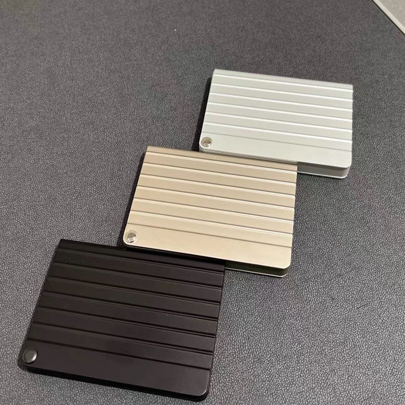 Rinn0 aluminum card holder new business card holder metal card bag fashionable exquisite portable bagunisex