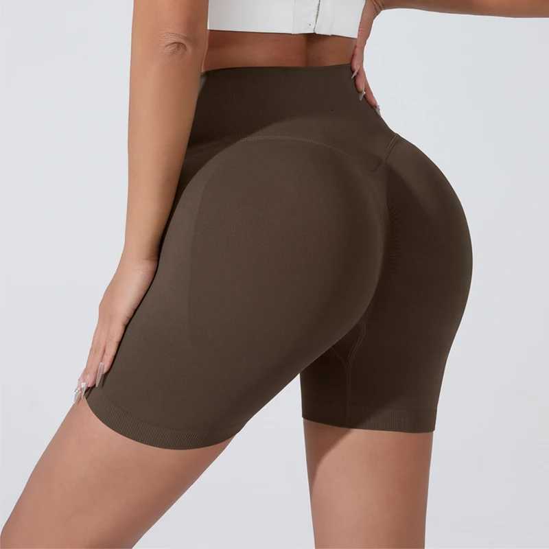 Womens High-Waist Breathable Yoga Shorts for Summer Running Short Tights Leggings Cycling Workout Gym Shorts Sports Shorts XJ250724