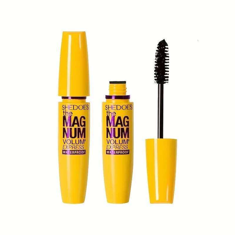 Waterproof Slender Black, Curly, Thick, Natural, Easy to Apply, Long-Lasting, Yellow and Fat Eye Black X250724