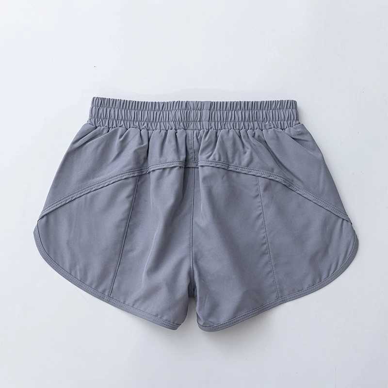 Womens Yoga Running Shorts High Waisted Quick Dry Athletic Shorts Sports Workout Gym Drawstring Shorts Pockets Sport Hot Pants XJ250724