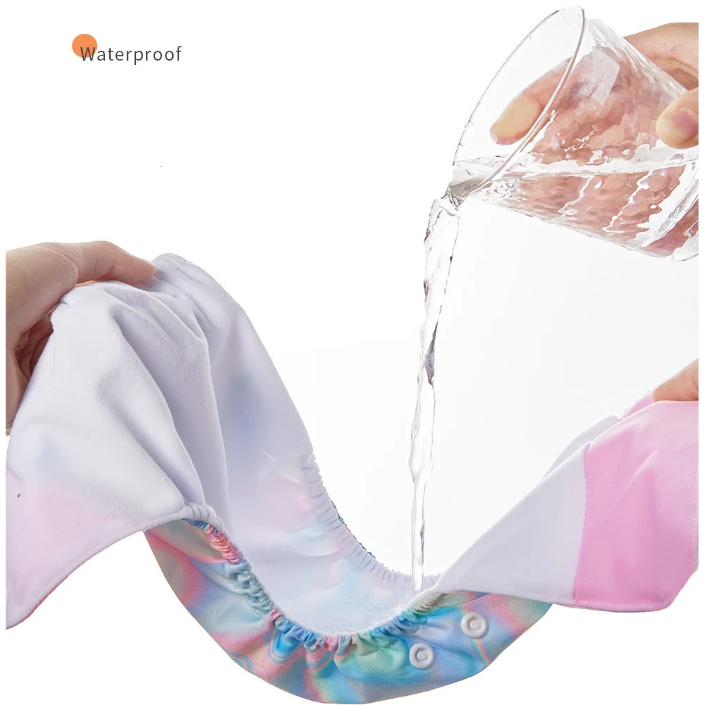 4PcsSet EcoFriendly Cloth Diapers Ecological Reusable Baby Diapers 250724