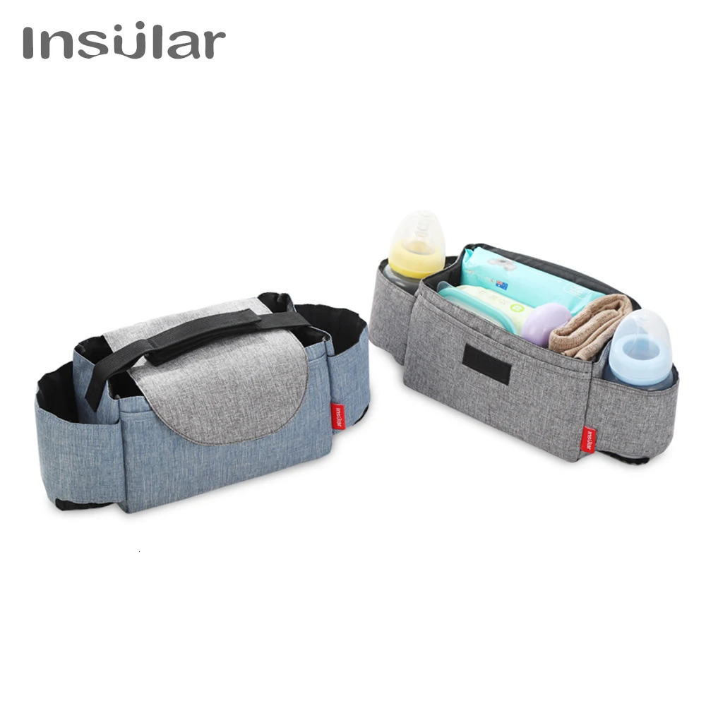 Insular Diaper Bag Baby Milk Bottle Insulation Bags Mummy Storage For Stuff Collection Stroller Accessories Care 250724