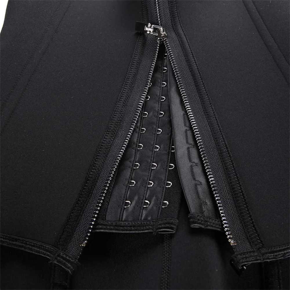 Waist Tank Top For Women Zipper Body Shaper Tummy Control Sleeveless Top Womens Activewear Body Shaping Underwear W250724