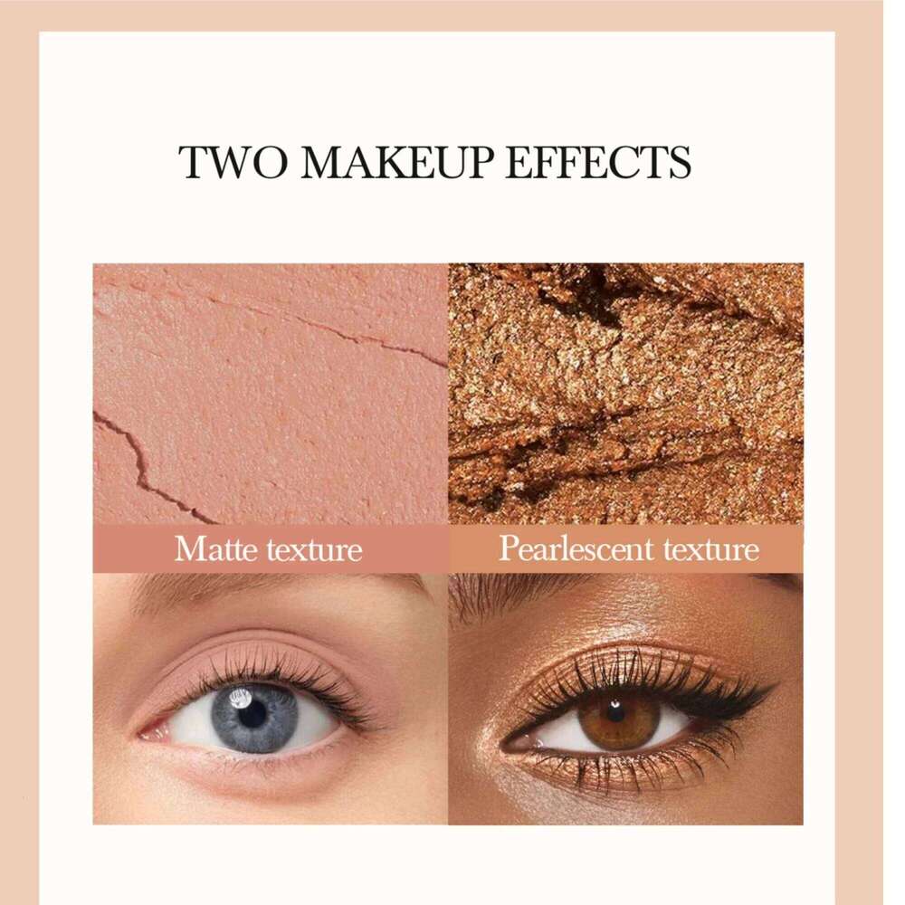 12PCS Eye Shadow Stick Pearlesent Silkworm Double Head Glitter Shimmer Matte Eyeshadow Pencil Set Waterproof Highlighter Makeup X2507