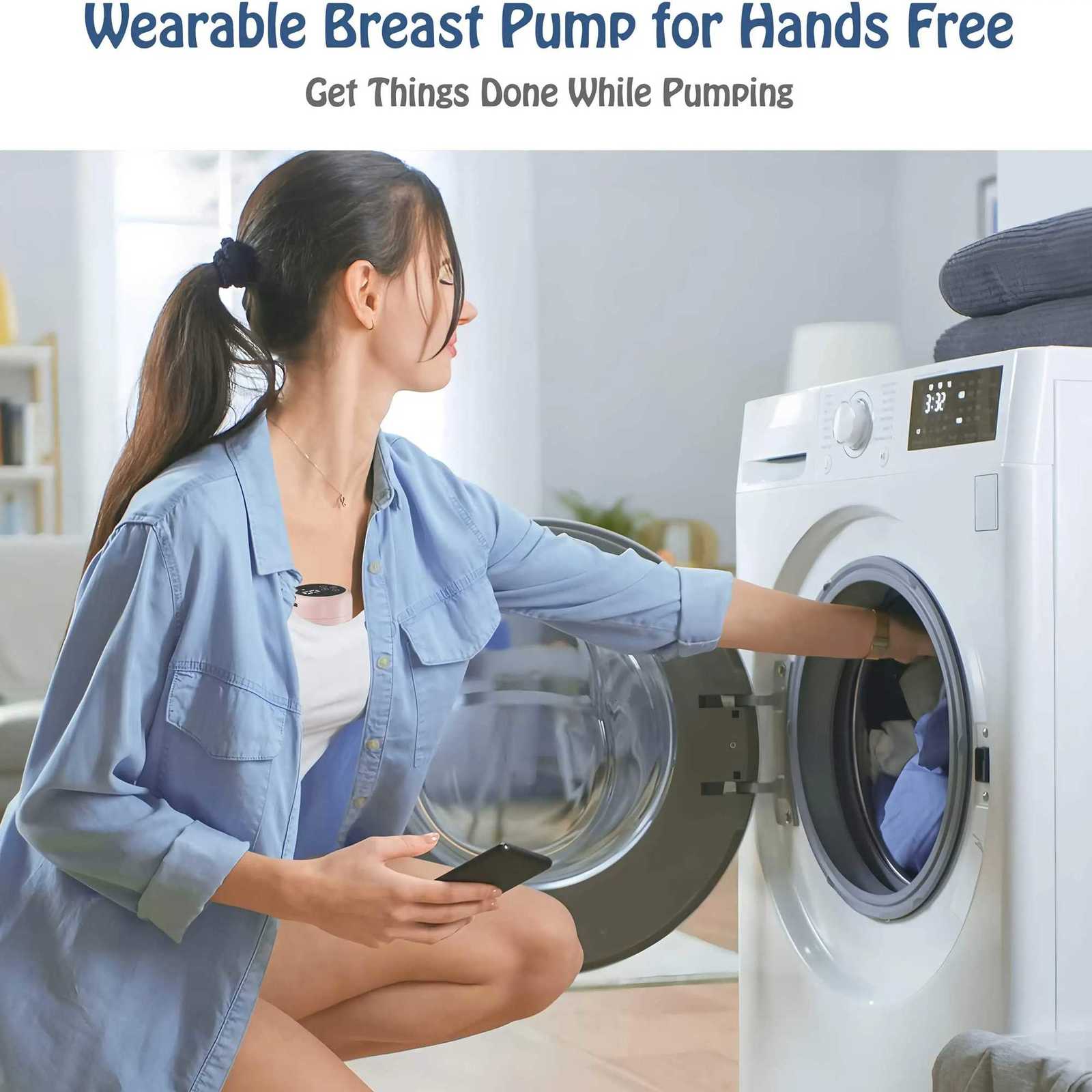 New Wearable Electric Breast Pumps Portable Hands-Free Breast Pump Silent Comfort Breast Milk Extractor Collector 1PCS X250724
