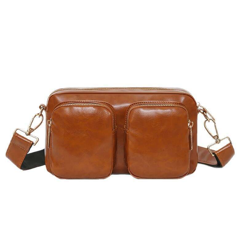 High-end Soft Leather Women, Trendy Fashion Crossbody Small Bag, Single Shoulder Underarm Bag for Women