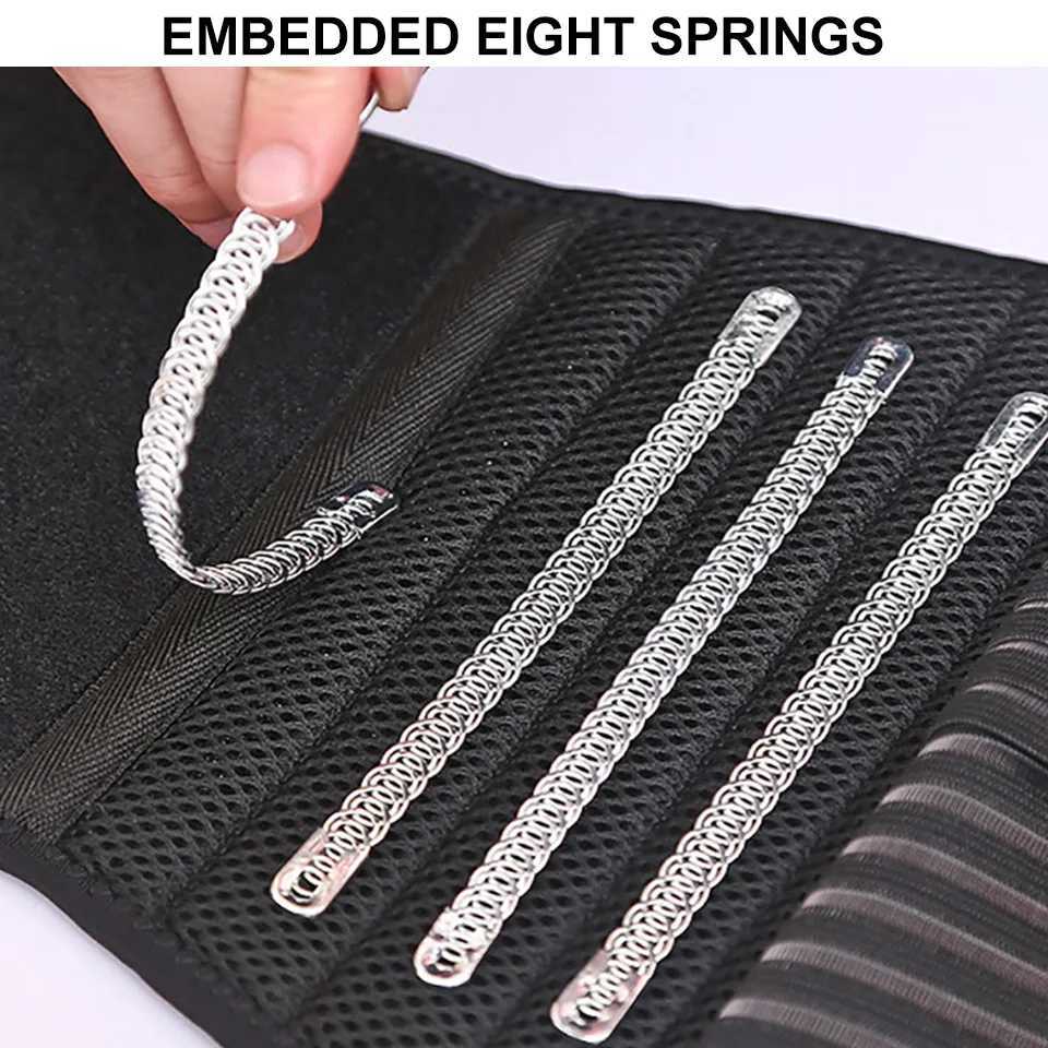 Aolikes Adjustable Back Lumbar Support Belt Breathable Waist Brace Strap for Lower Back Pain Relief Scoliosis Herniated Disc W250724