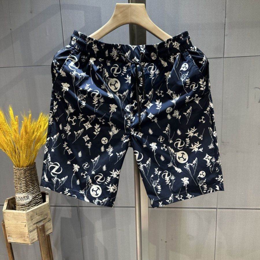 Men's beach shorts Stylish Cotton Blend Beachwear for Men: Comfortable Summer Shortswear YM19