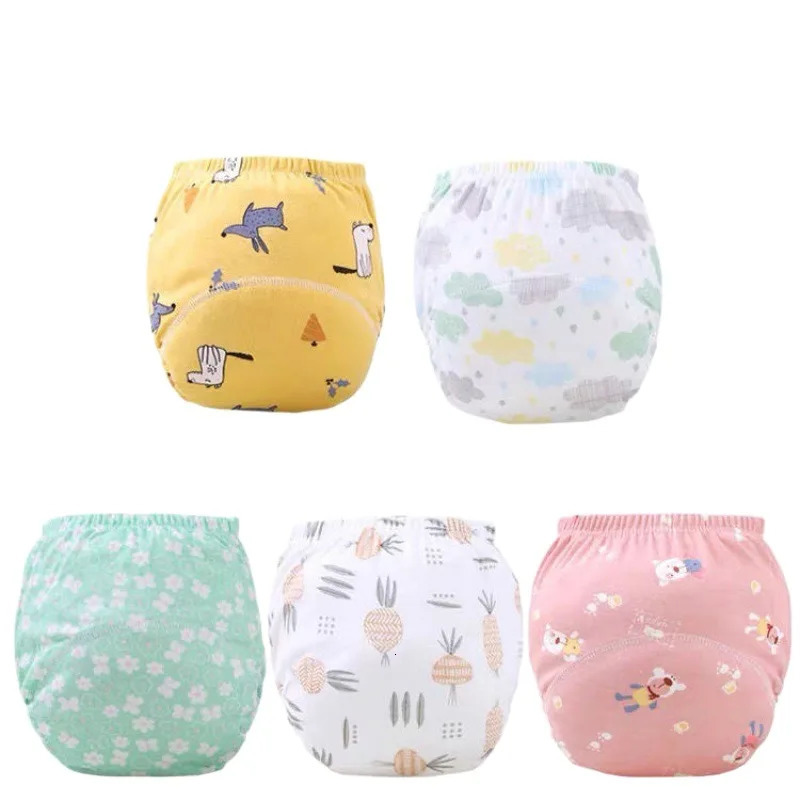 Baby Reusable Washable Diapers Ecological Potty Training Pants Waterproof Cotton Cleanliness Cloth Diaper Nappy Underwear 250724