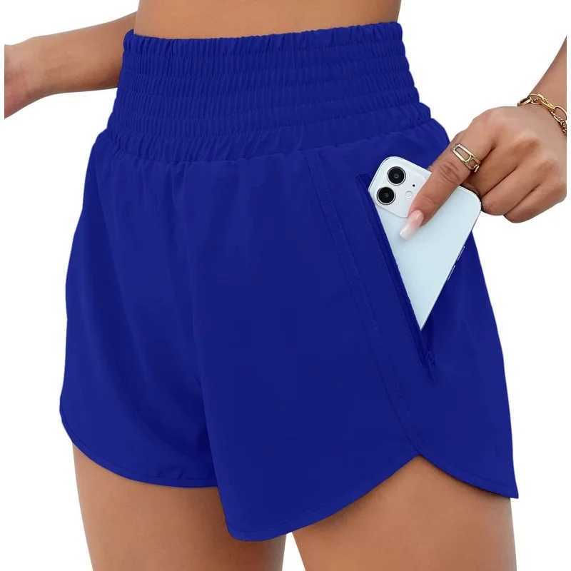 Woman Gym Pants with Pocket Yoga Wear Short High Waist Push Up Fitness Running Sport Outfit Shorts Sportswear Workout Clothing XJ250724