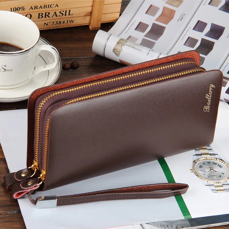 Baellerry Business Wallet Men Purse Male Money Clip walet Small portfolio cuzdan perse Portomonee carteras 250723