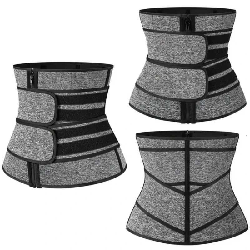 Women Waist Fiber Body Shaper Belt Slimming Sheath Belly Reducing Shaper Tummy Sweat Shapewear Workout Shaper CorsetW250724