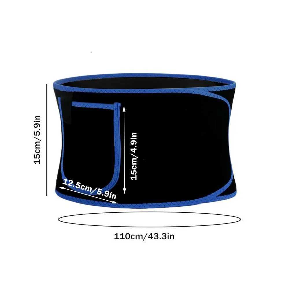 Waist Belt for Women Fat Burning Sauna Sweat Belt for Weight Loss Waist Trimmer Slimming Belt W250724