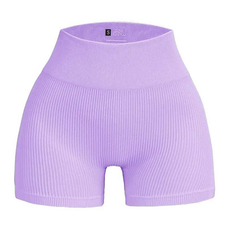 Women Thread Slim Shorts Seamless Elastic Shorts High Waist Hip Lifting Fitness Fashion Tights Gym Workout Cycling Yoga Shorts XJ250724
