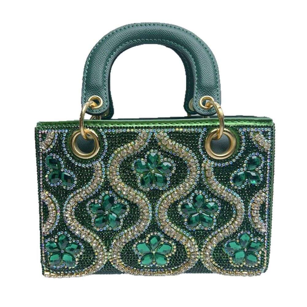 Designer Luxury Evening Diamond New Luxury Socialite Handbag Small Tote Shoulder Crossbody Evening High-Quality Large Capacity Women's Bag