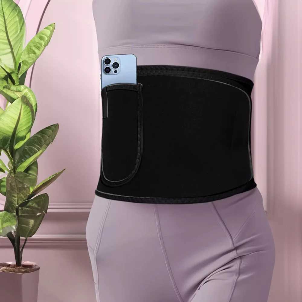 Waist Trimmer Belt for Women Sauna Sweat Slimming Adjustable Fitness Workout Abdominal Fat Burner Posture Support Home G W250724