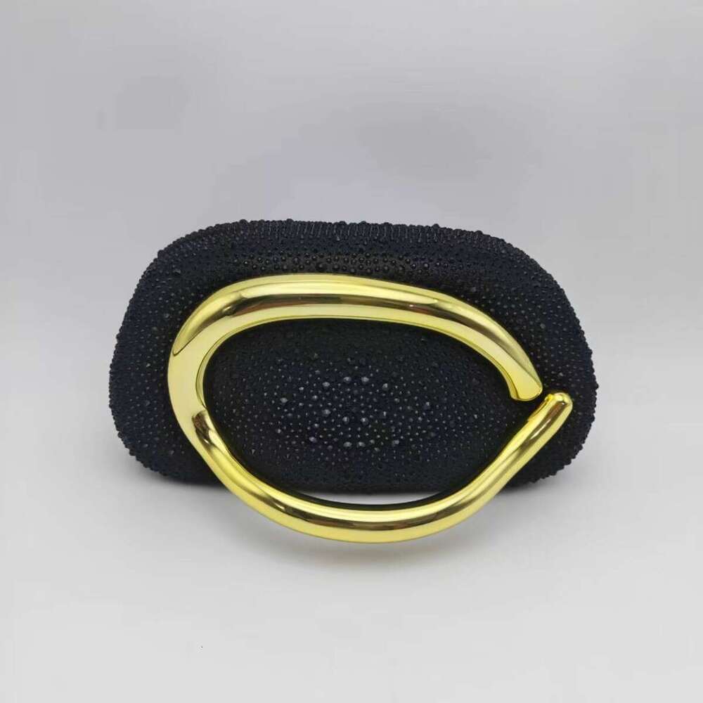 Designer Luxury Evening Diamond 2025 Shenglu New Glass Rhinestone Evening Clutch Shoulder Bag