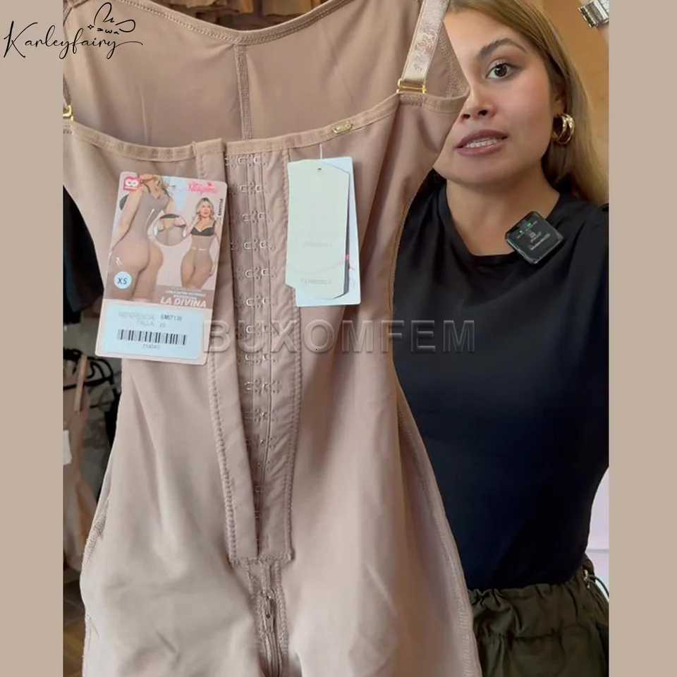 Shaped Up Modeling Tummy Control Shapers Postsurgical Concise Style Colombian Shapewear Bodysuit Comfortable Compression Shapewear W250724