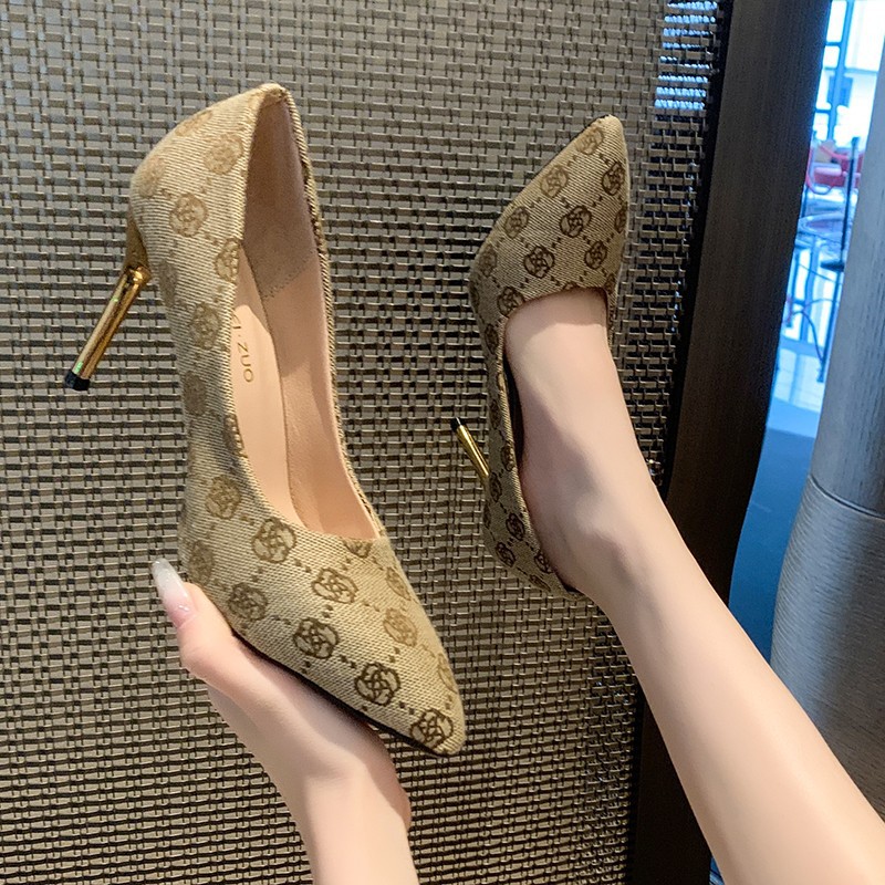 free shipping designer high heels A-line high-heeled sandals letter 7cm 9cm heel high-heeled shoes women's shoes