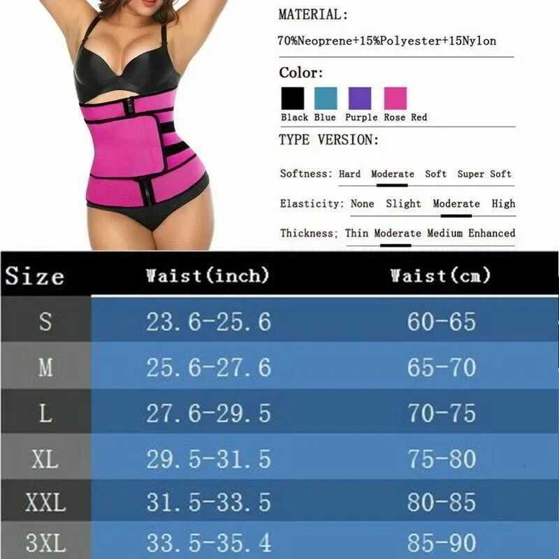 Belly Panties Waist Body Shapers High Waist Shapewear Panty zipper with waistband S zipper single belt black 1.3M W250724