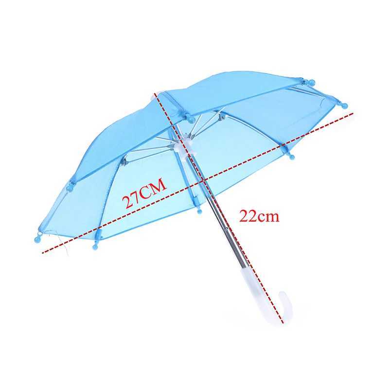 1Pc Baby Doll Rain Gear Toy Umbrella Mini Umbrella Doll Accessories Children Multicolor Toy Clothing Decoration R250724