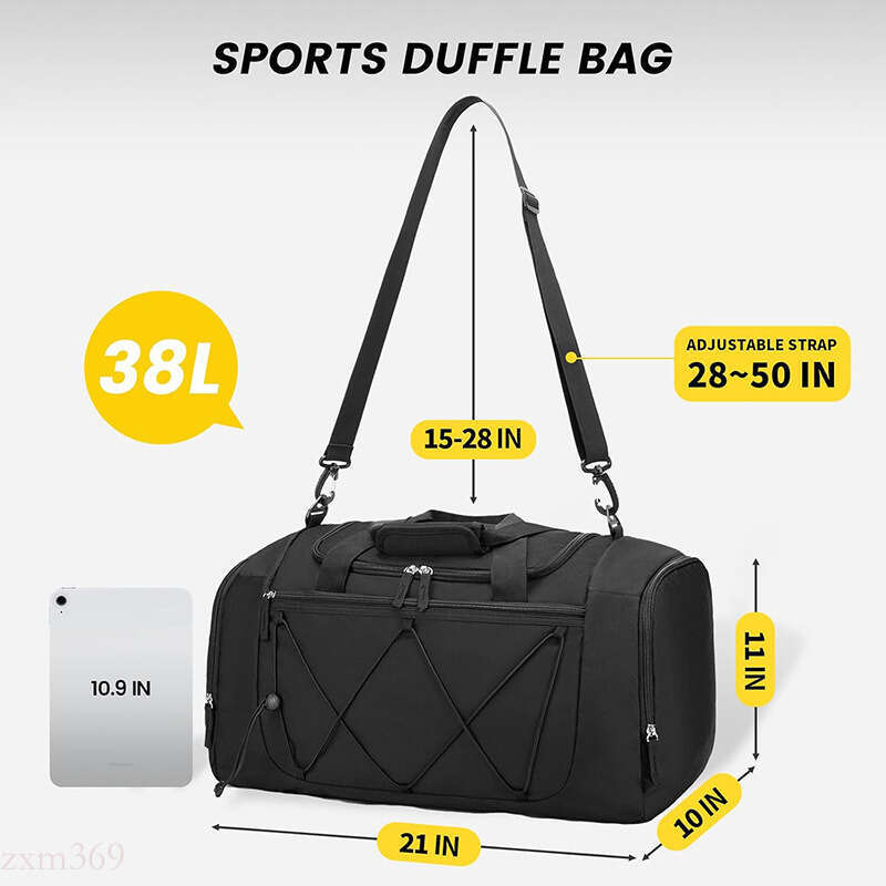 Large Capacity Travel Fashion Trendy Brand Unisex Short Business Trip Handbag Sports Fiess Bag