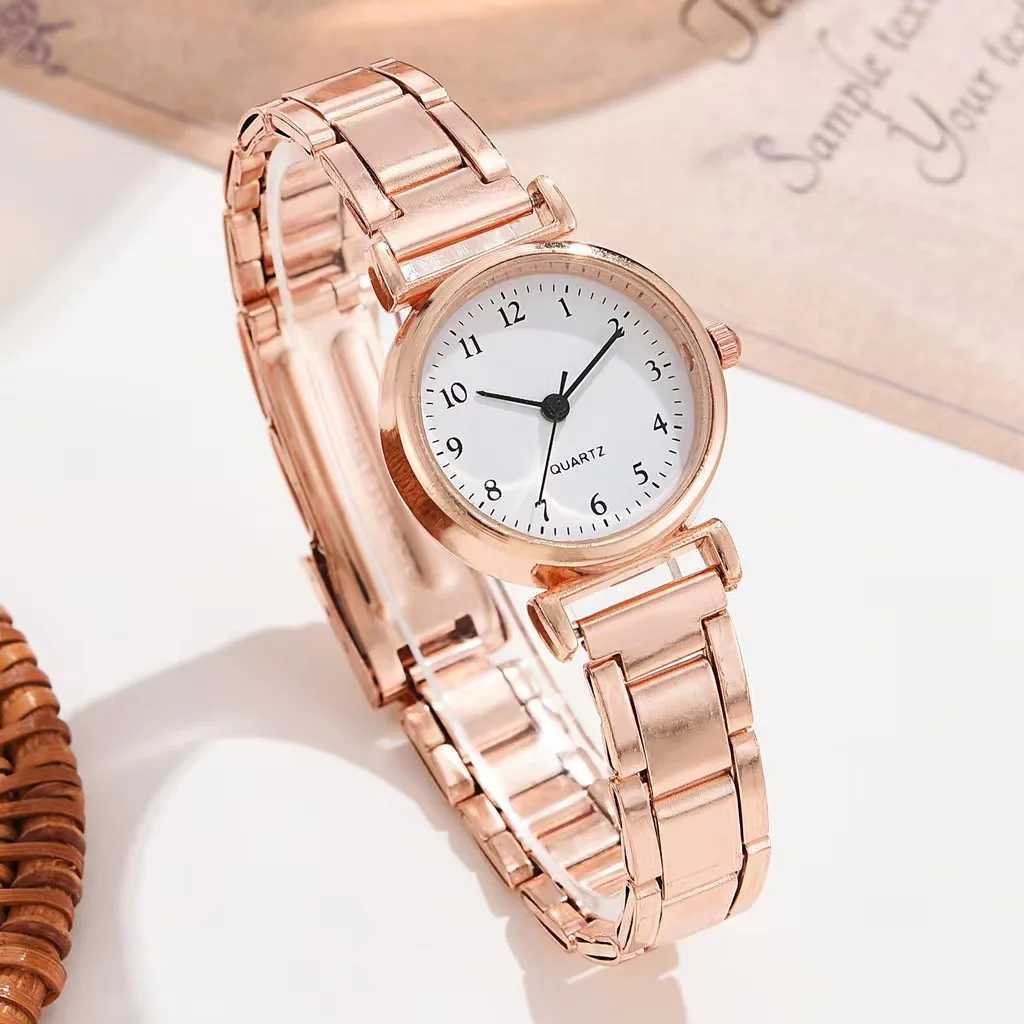 Women Fashion Scale Digital Watch Quartz Steel Band Watches W250724