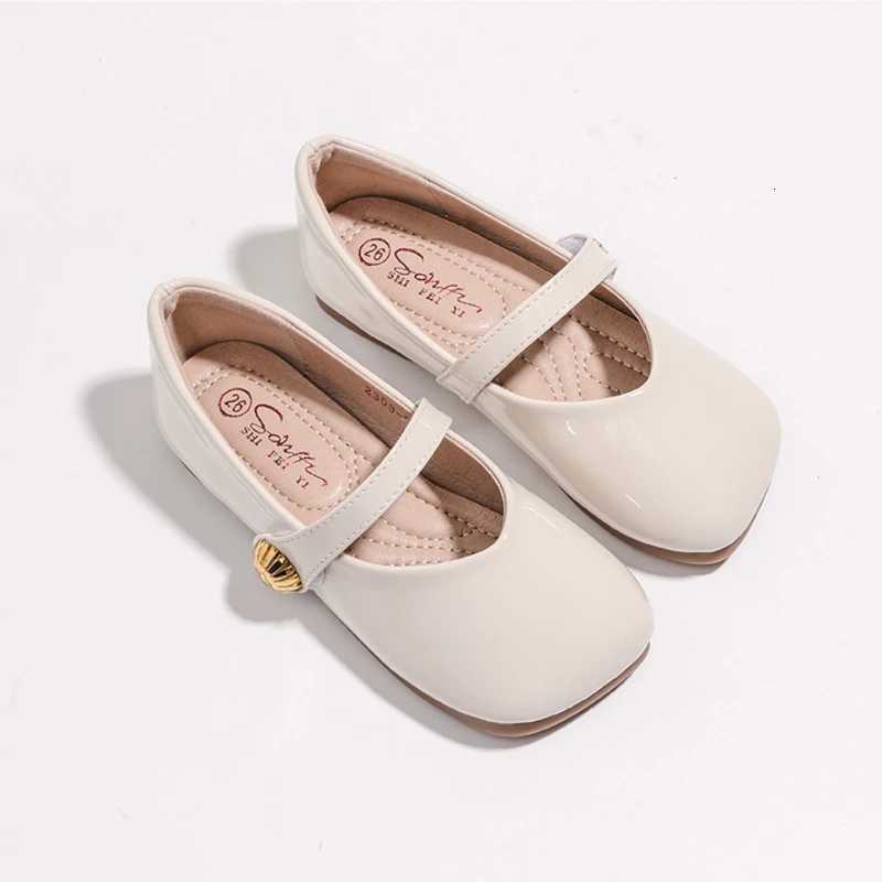 shoes for girls Non Slip Girl Shoes Leather Shoes 2023 Children Shoe for Girl Princess Flat Shoes Autumn Soft Soled Kid Shoes XJ250724