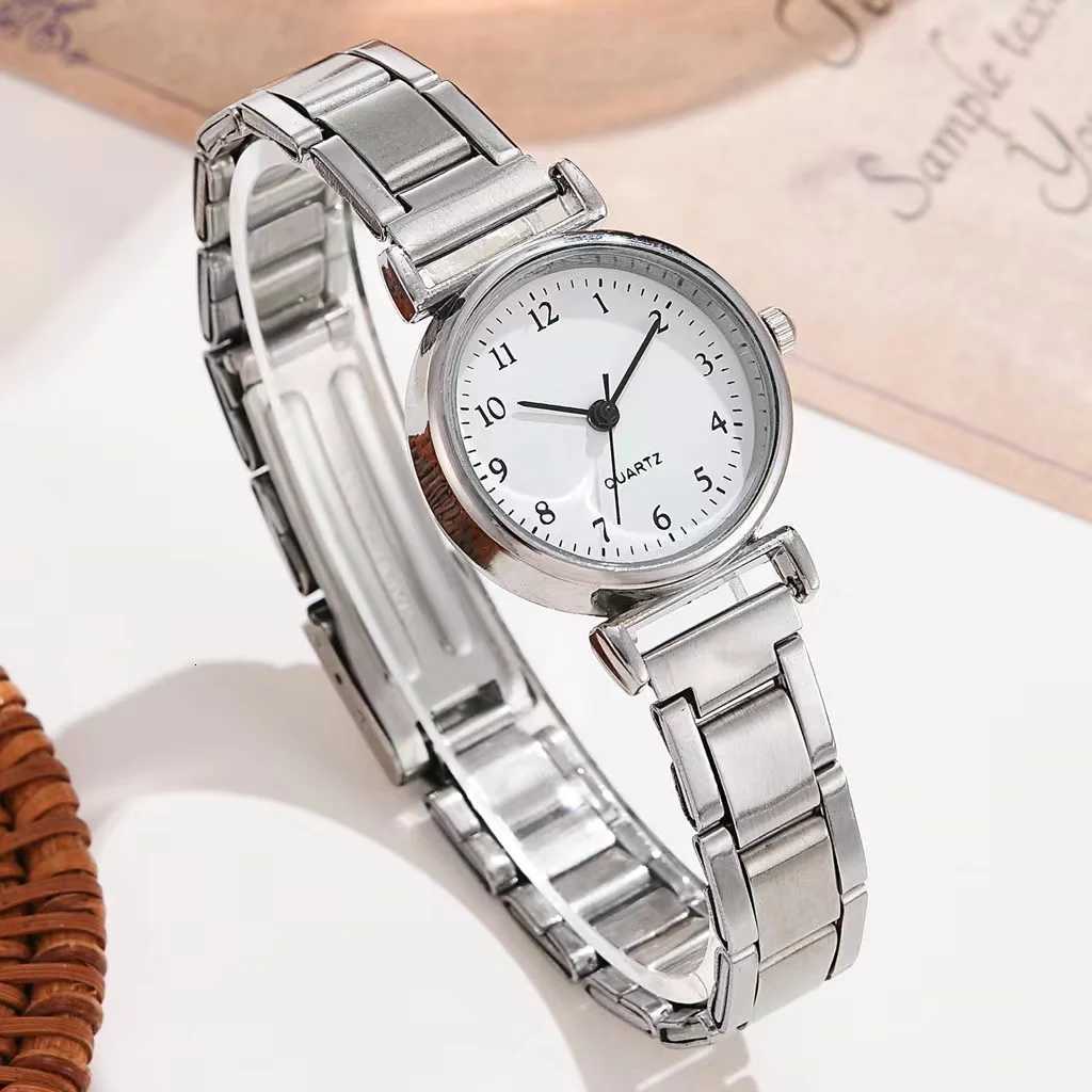 Women Fashion Scale Digital Watch Quartz Steel Band Watches W250724