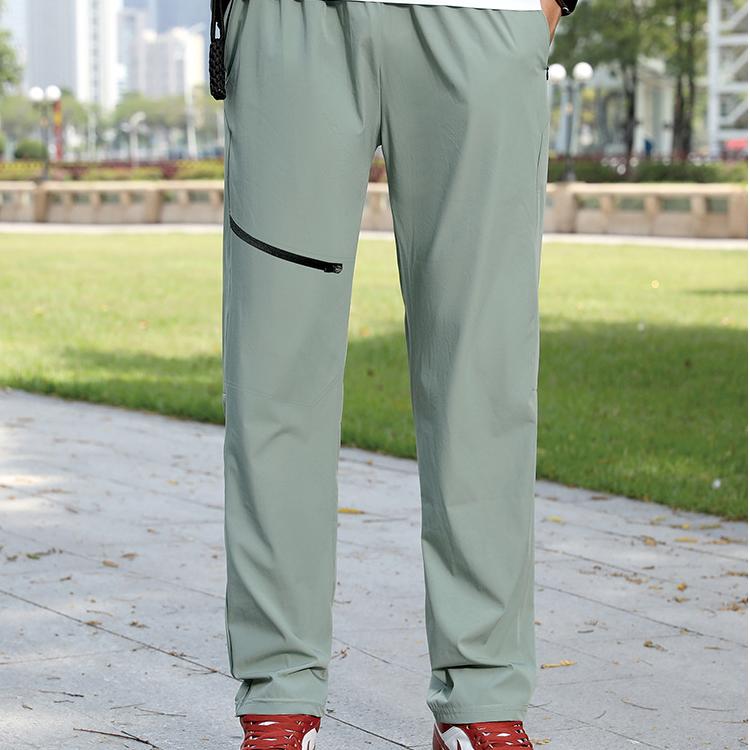 New shipping designer pants for man Straight tube foot binding versatile fitness sports leisure