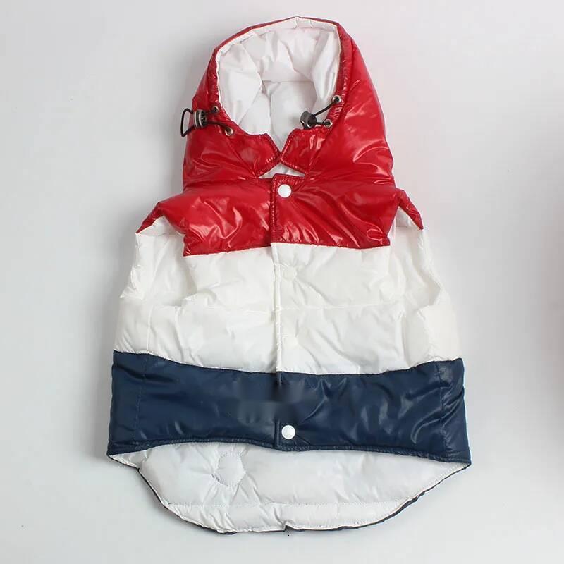 Brand Designer Clothes Dog Apparel Winter Dogs Jackets Puppy Hoodie Sweatshirt Windproof Waterproof Pet Vests Coat for French bulldog in Cold Weather 
