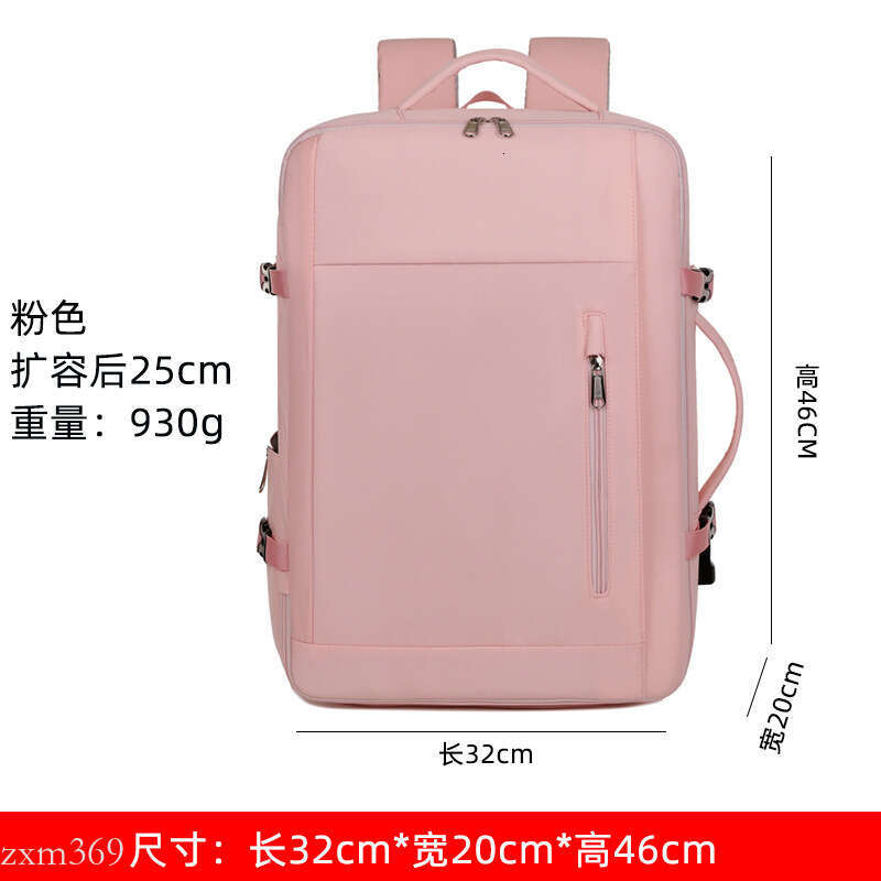Multifunctional Men's Casual Lightweight Computer School Short-distance Business Trip Travel Backpack Women's Bag